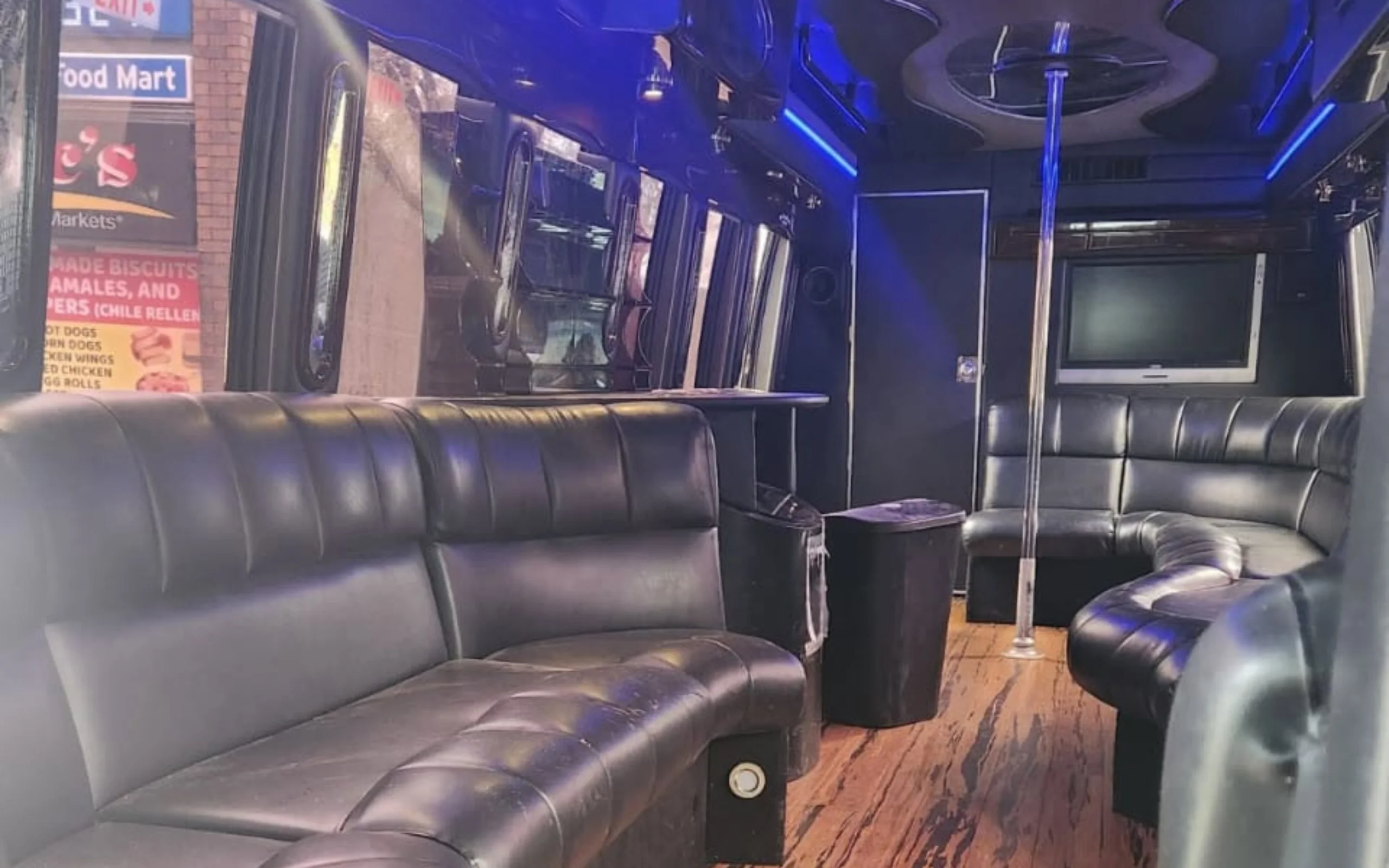 26 Passengers Party Bus Interior